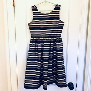 Striped party dress
